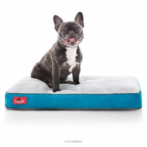 Brindle Memory Foam Dog Bed