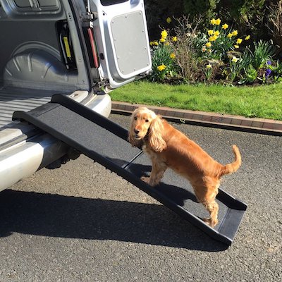 St Helens Home & Garden Foldable Portable Heavy Duty Car Access Dog Pet Ramp 