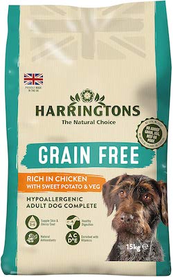 Harringtons Grain Free Hypoallergenic Chicken and Sweet Potato