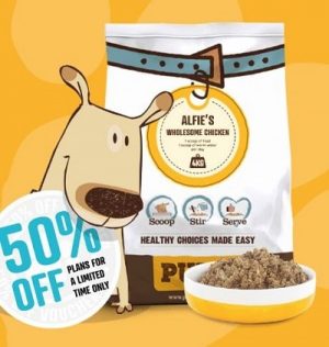 pure dehydrated dog food