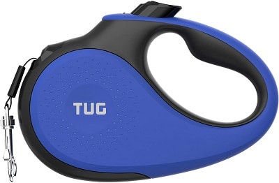 TUG Patented 360° Tangle-Free, Heavy Duty Retractable Dog Lead