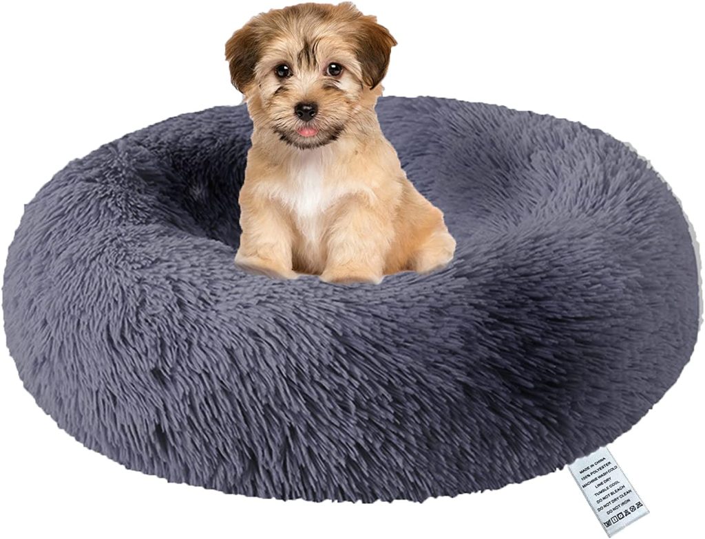 Okpow Donut Dog Bed