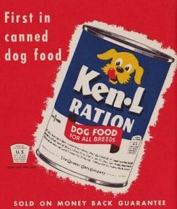 Ken L Ration History of Dog Food: Who invented it? What did they eat before?