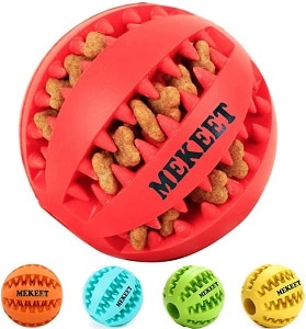 Mekeet Dog Ball Chew Toy