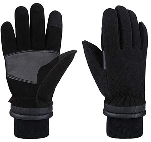 Men's Winter Leather Gloves