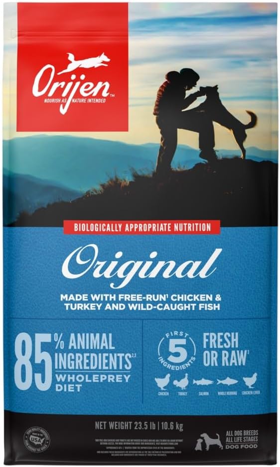 ORIJEN Dry Dog Food, Original, Biologically Appropriate & Grain Free 